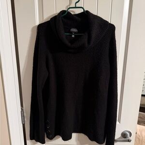 long tall sally Black Cowl Neck Sweater